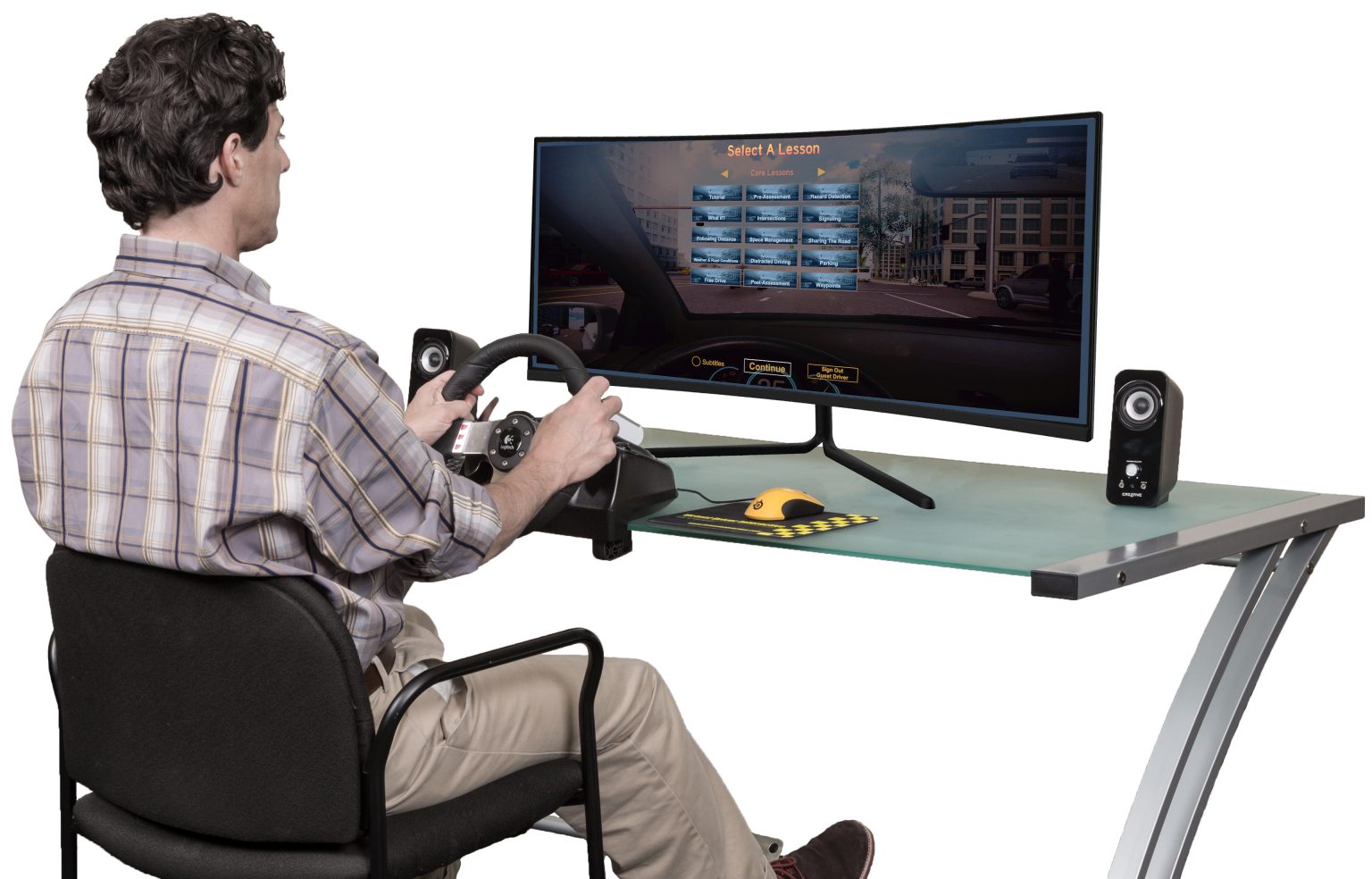 Hardware Options - Virtual Driver Interactive - Driver Training Simulator